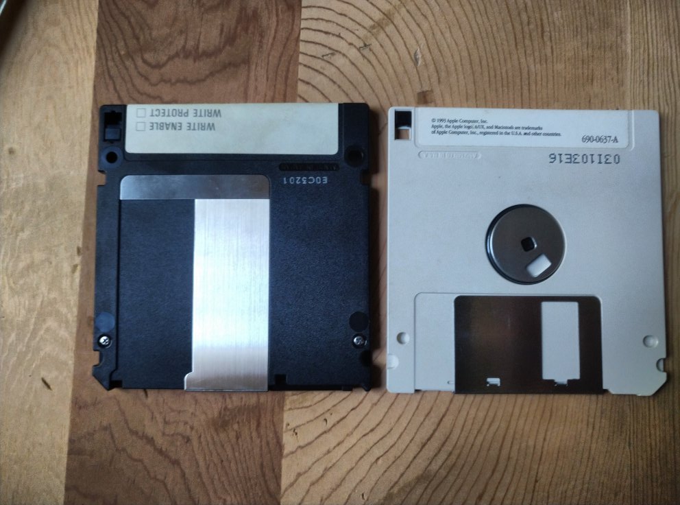 disk side by side with floppy back