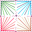 64x64 radiating lines image tile